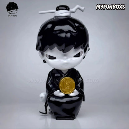 Handcrafted Hirono -Yin-Yang Ceramic Incense Burner in the Black & White edition (PRE-ORDER)