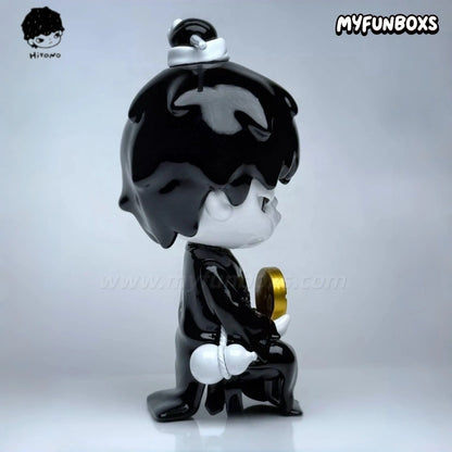 Handcrafted Hirono -Yin-Yang Ceramic Incense Burner in the Black & White edition (PRE-ORDER)