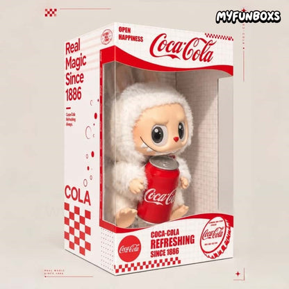 Handmade Labubu × Coca-Cola Plush Blind Box Display Case (Doll Not Included)