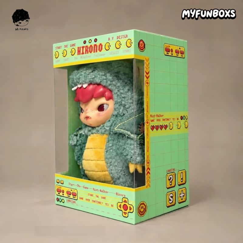 Handmade Hirono Fog Dweller  Series Lost-Wing Dragon Plush Doll Display Case (Doll Not Included)