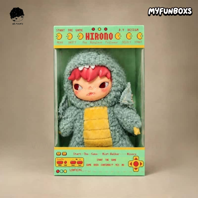 Handmade Hirono Fog Dweller  Series Lost-Wing Dragon Plush Doll Display Case (Doll Not Included)