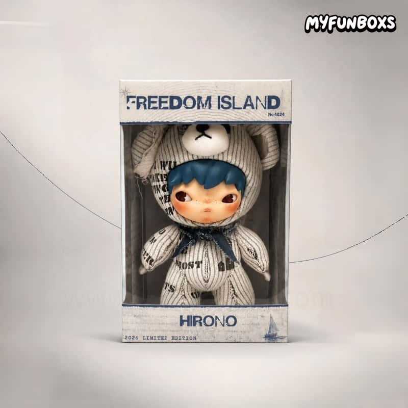 Handmade Hirono Freedom Island Plush Doll Display Case (Doll Not Included)