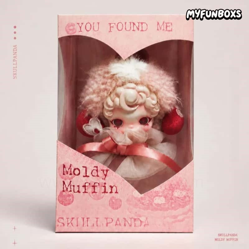 Handmade SkullPanda “Moldy Little Cake” Plush Doll Display Case (Doll Not Included)