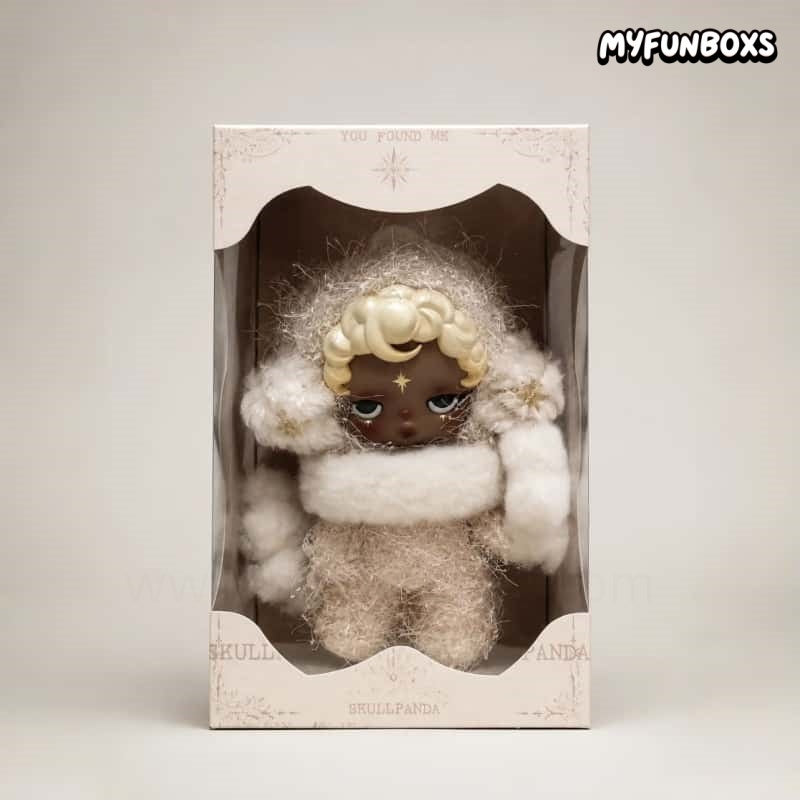 Handmade Skullpanda Sleepy Sandman Plush Doll Display Case (Doll Not Included)