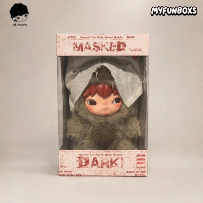 Handmade Hirono After Dark - Masked Plush Display Case (Doll Not Included)