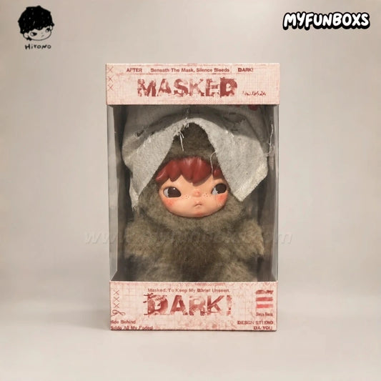 Handmade Hirono After Dark - Masked Plush Display Case (Doll Not Included)