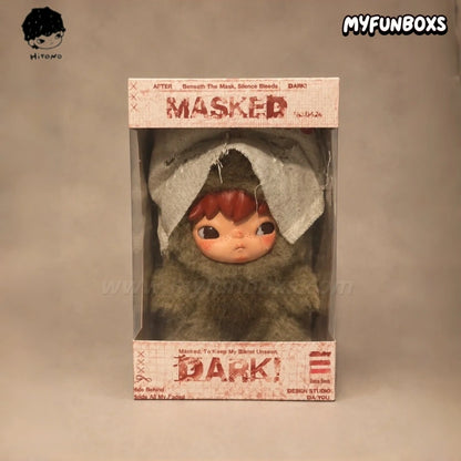 Handmade Hirono After Dark - Masked Plush Display Case (Doll Not Included)