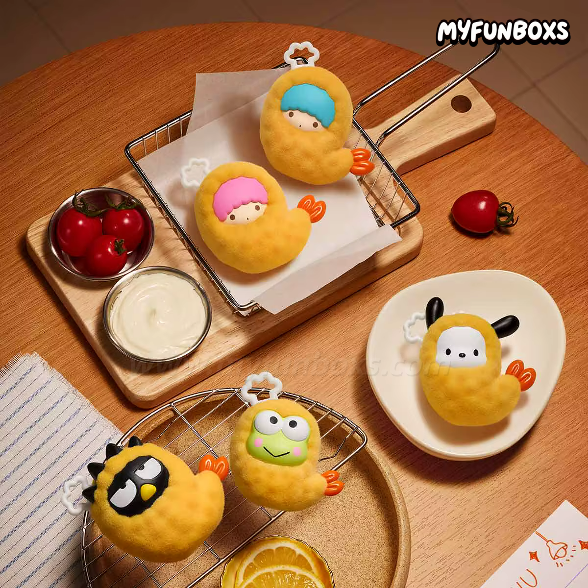 POP MART POP BEAN HK and Friends Fried Shrimp Series Mini Figure Blind Box