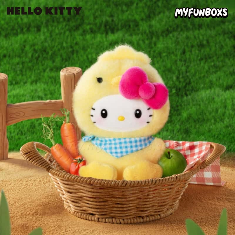 Hello Kitty Little Ranch Series Plush Pendant Blind Box