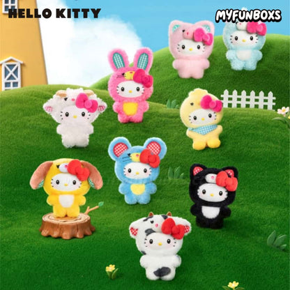 Hello Kitty Little Ranch Series Plush Pendant Blind Box