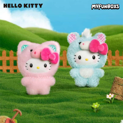 Hello Kitty Little Ranch Series Plush Pendant Blind Box