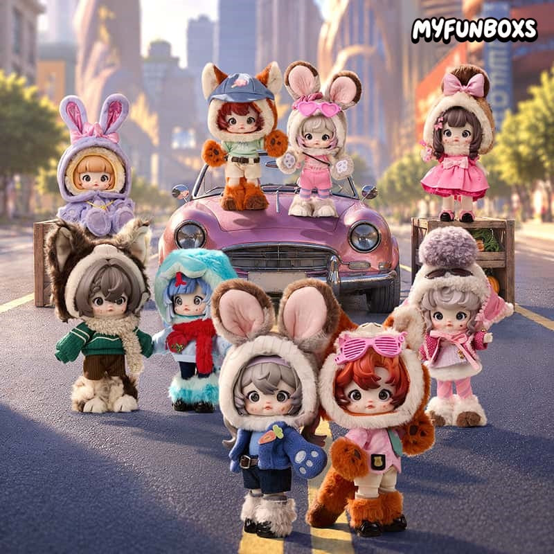 Nommi Zootopia Metropolis Adventure Series 5-Joint Articulated Doll Blind Box