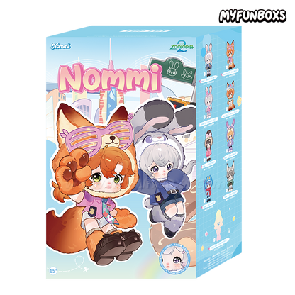 Nommi Zootopia Metropolis Adventure Series 5-Joint Articulated Doll Blind Box