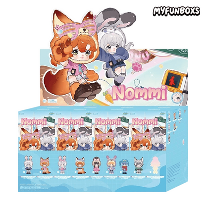 Nommi Zootopia Metropolis Adventure Series 5-Joint Articulated Doll Blind Box