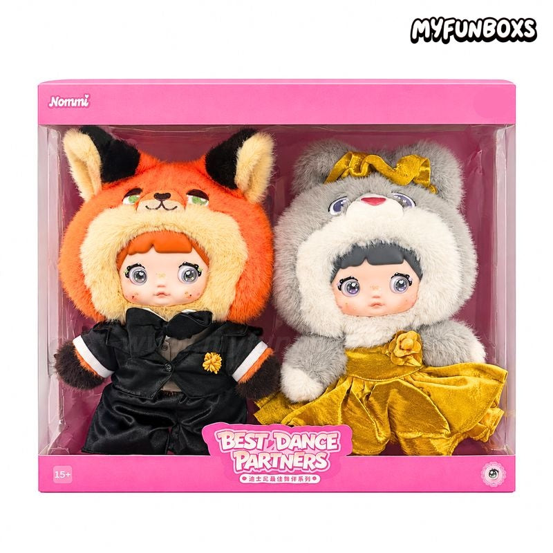 Nommi × Zootopia Best Dance Partners Series 400% Vinyl Plush Set