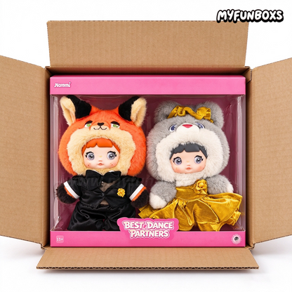 Nommi × Zootopia Best Dance Partners Series 400% Vinyl Plush Set