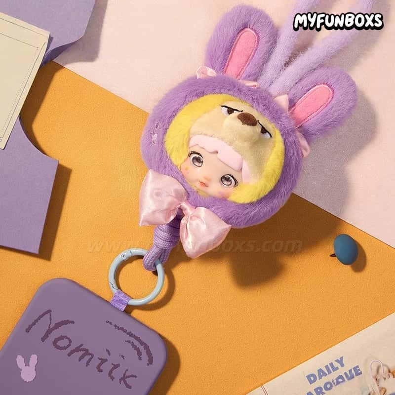 Nommi × Zootopia Metropolis Holiday Series Plush Phone Strap Blind Box