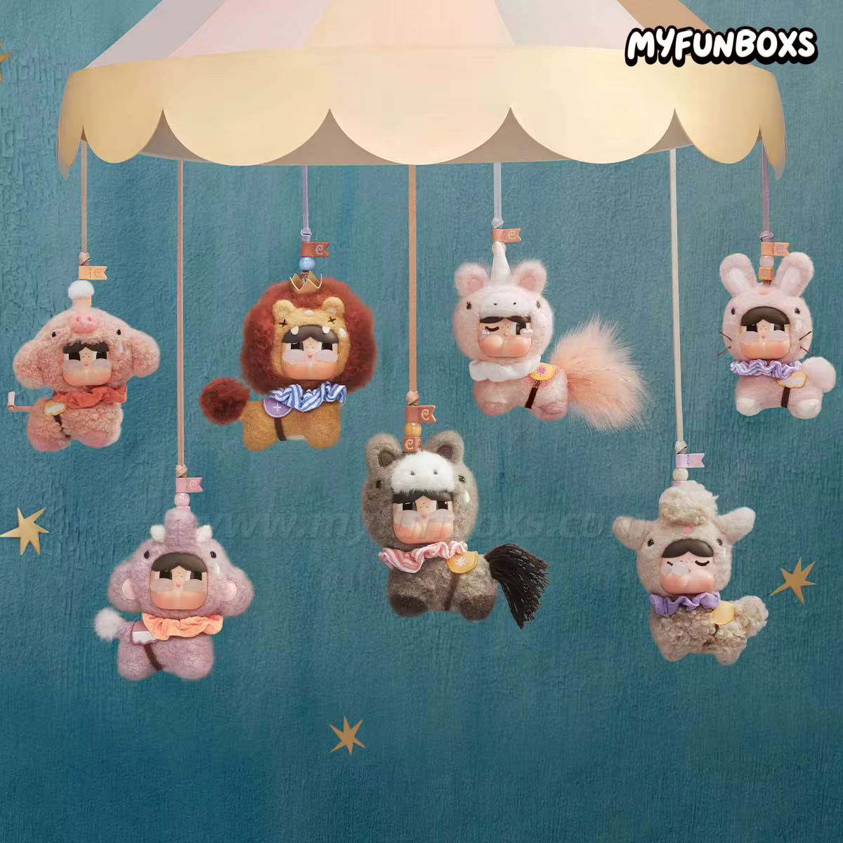 CRYBABY Crying Round n Round Series - Vinyl Plush Pendant Blind Box