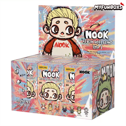 Nook OOTD Series Plush Doll Blind Box 1 SET (6 BOXES)