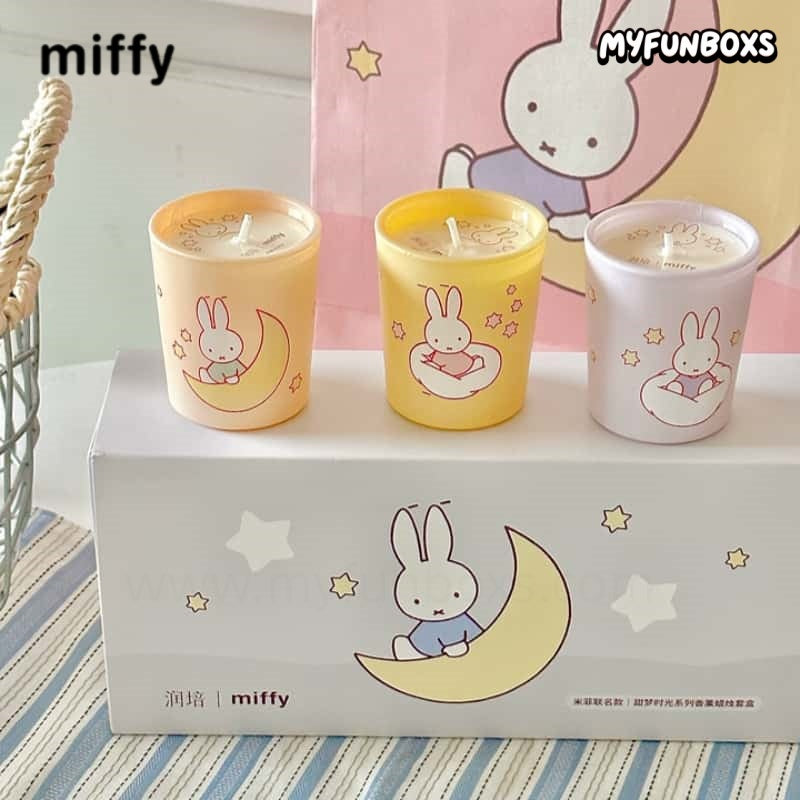 Miffy Scented Time Series Scented Candle Set