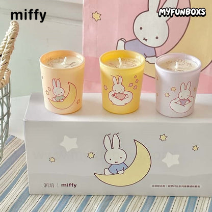 Miffy Scented Time Series Scented Candle Set