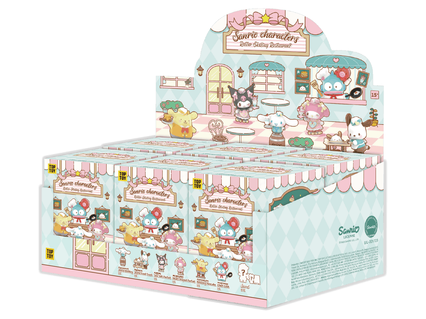 Roller Skating Restaurant Series Blind Boxes