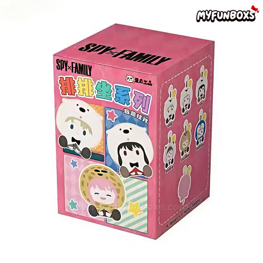 SPY x FAMILY: All Seated Series Plush Keychain Blind Box 1 BOX