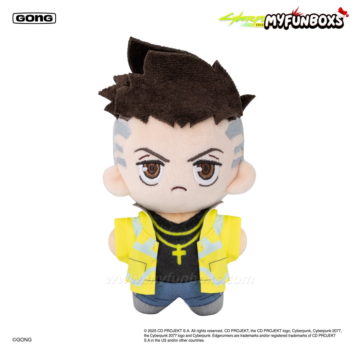 Cyberpunk: Edgerunners Series Plush Keychain David
