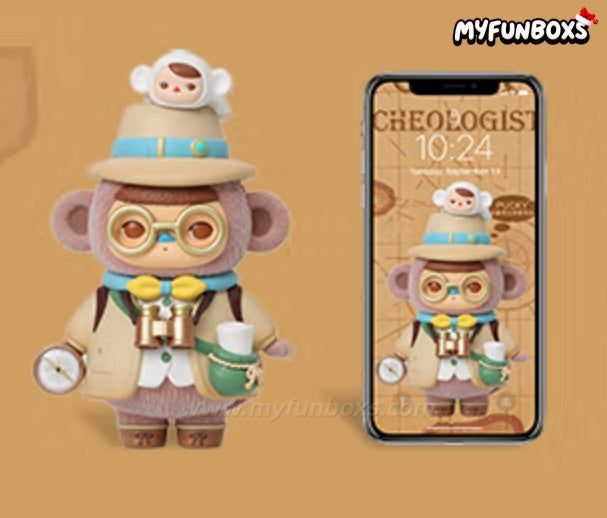 POP MART PUCKY Archaeologist Figure