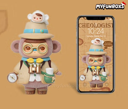 POP MART PUCKY Archaeologist Figure