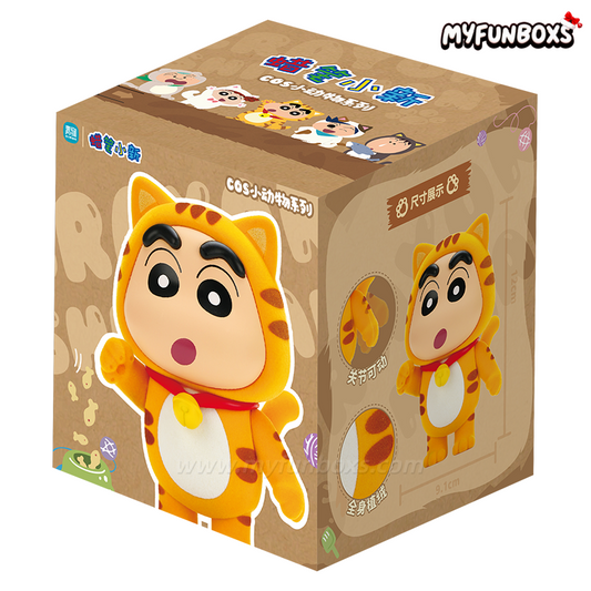 Crayon Shin-chan as Little Animals Series Collectible Figure Blind Box 1 BOX