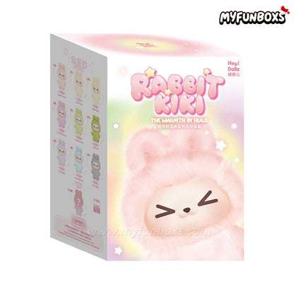 RABBIT KiKi: Warmth of Embrace Series Plush Keychain Blind Box 1 BOX