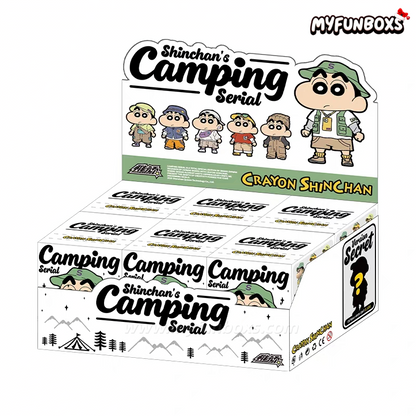 Crayon Shin-chan Camping Series Blind Box 1 SET (6 BOXES)
