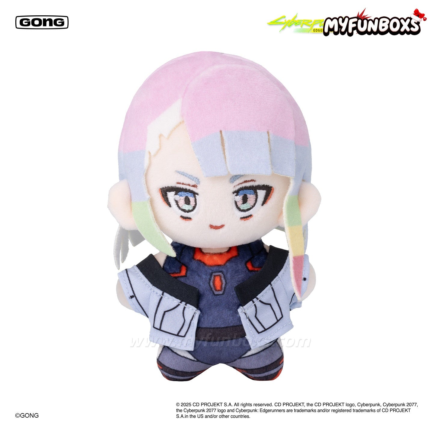 Cyberpunk: Edgerunners Series Plush Keychain Lucy