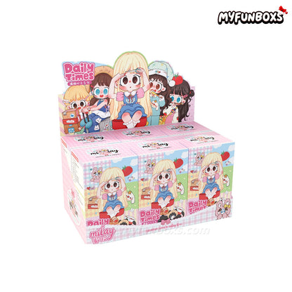 Milay Sweet Girls Generation 3: Lazy Days Series Plush Blind Box 1 SET (6 BOXES)