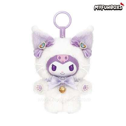 Sanrio Glitter Cat Series Plush Blind Box Kuromi (Confirmed)