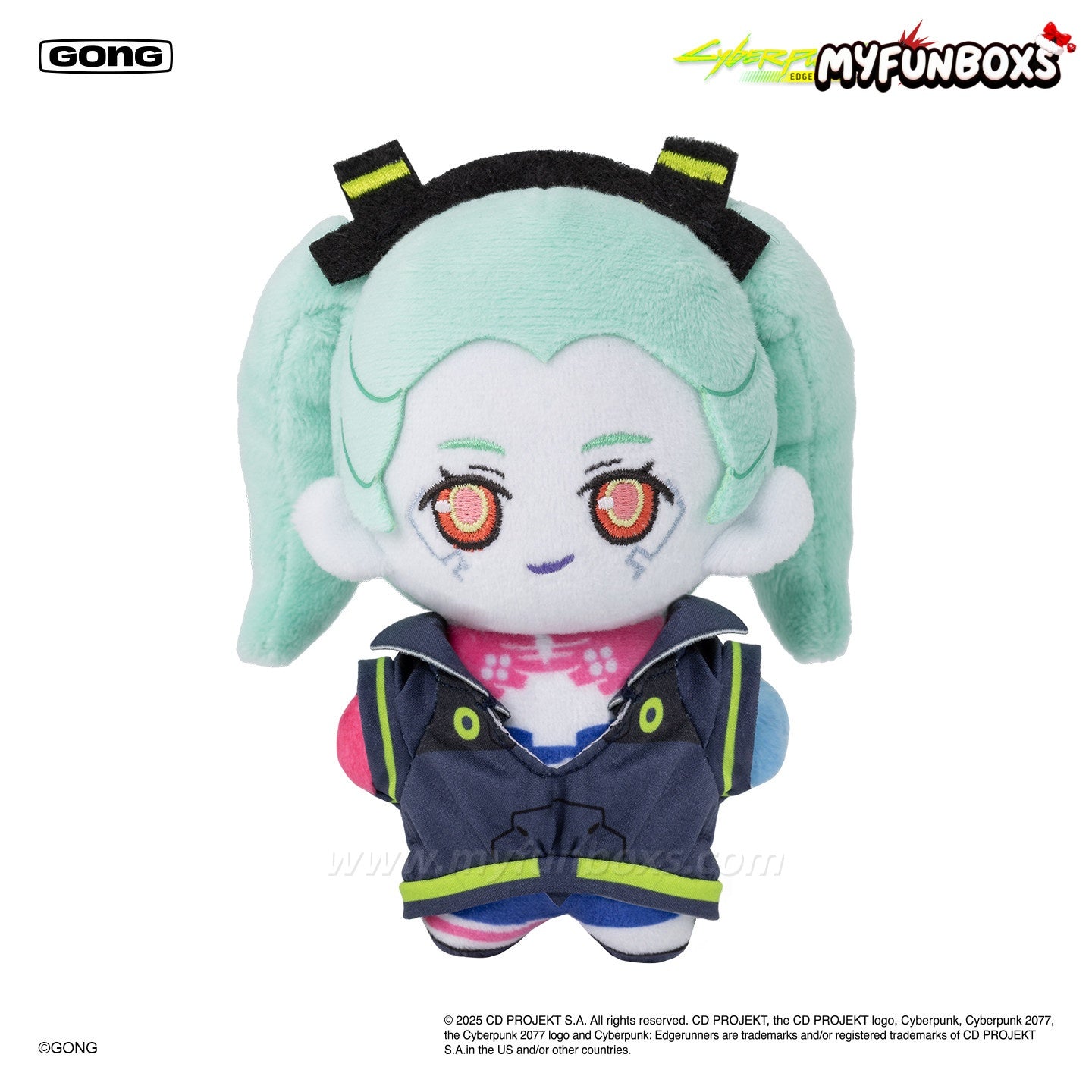Cyberpunk: Edgerunners Series Plush Keychain Rebecca