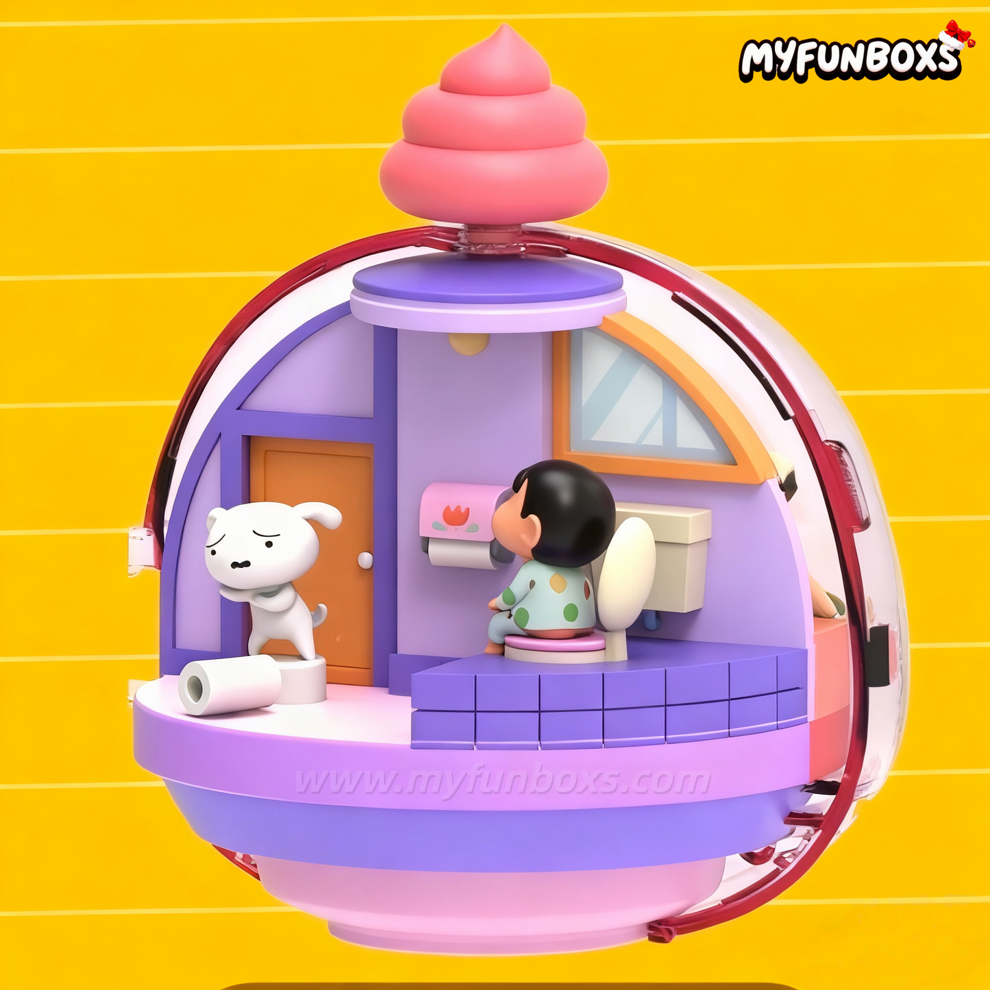 Crayon Shin-chan: Kasukabe Adventure Series - New Spinner Blind Box