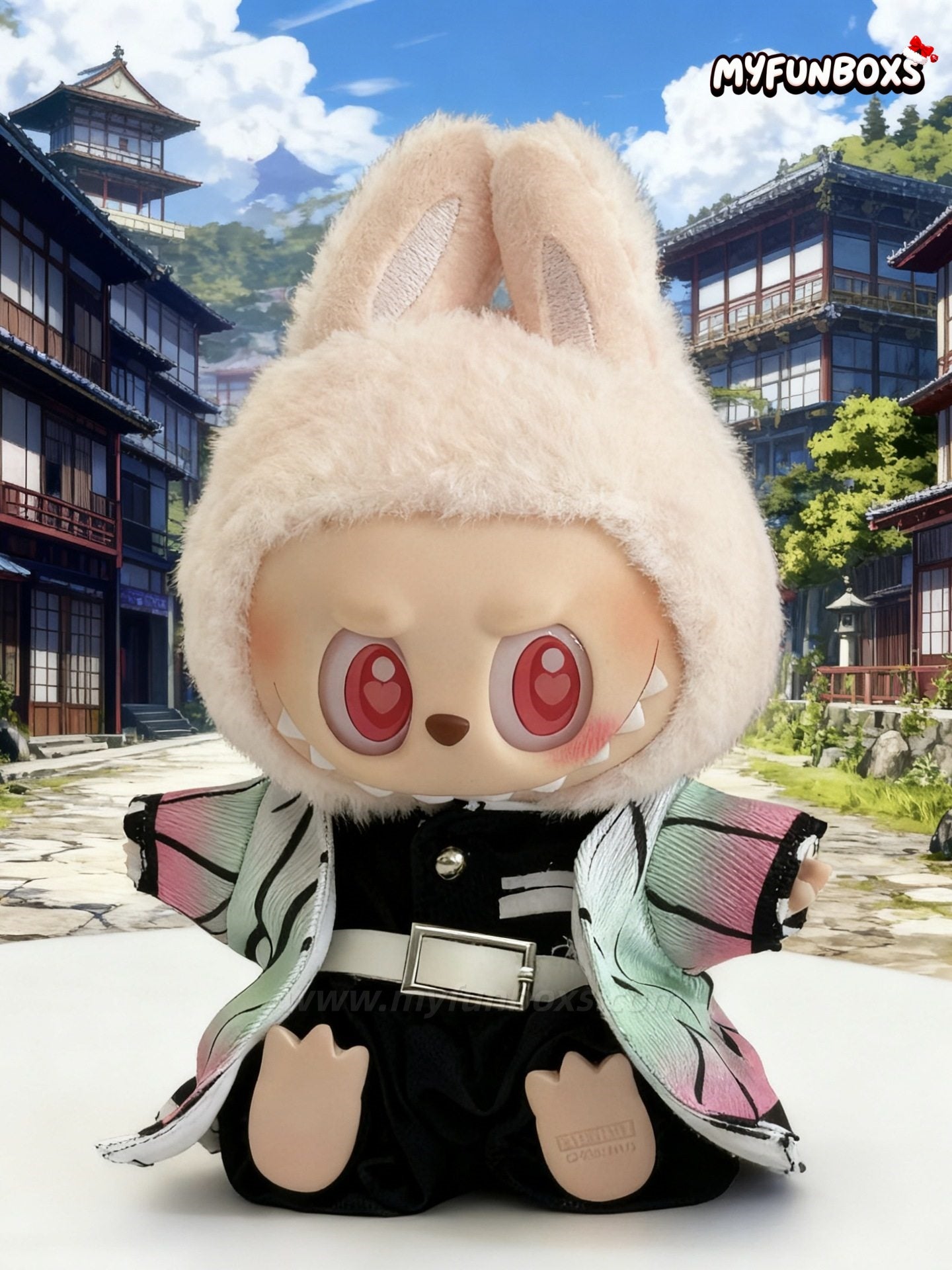 Demon Slayer Outfit Set for LABUBU Shinobu Kocho - Insect Hashira