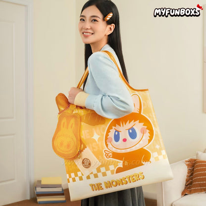 POPMART City Park Carnival Exclusive Collection LABUBU Tote Bag