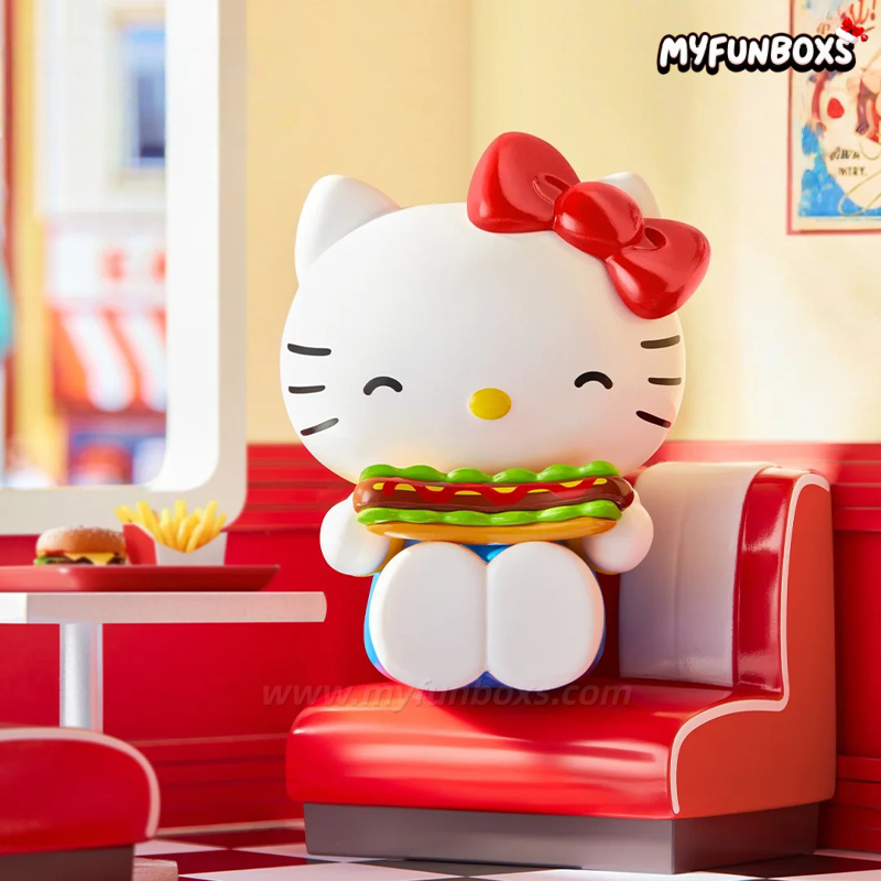Hello Kitty Retro Diner Series Figure Blind Box