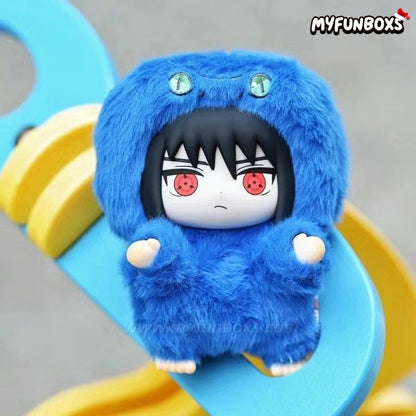 Naruto Beast Party Plush Keychains Blind Box
