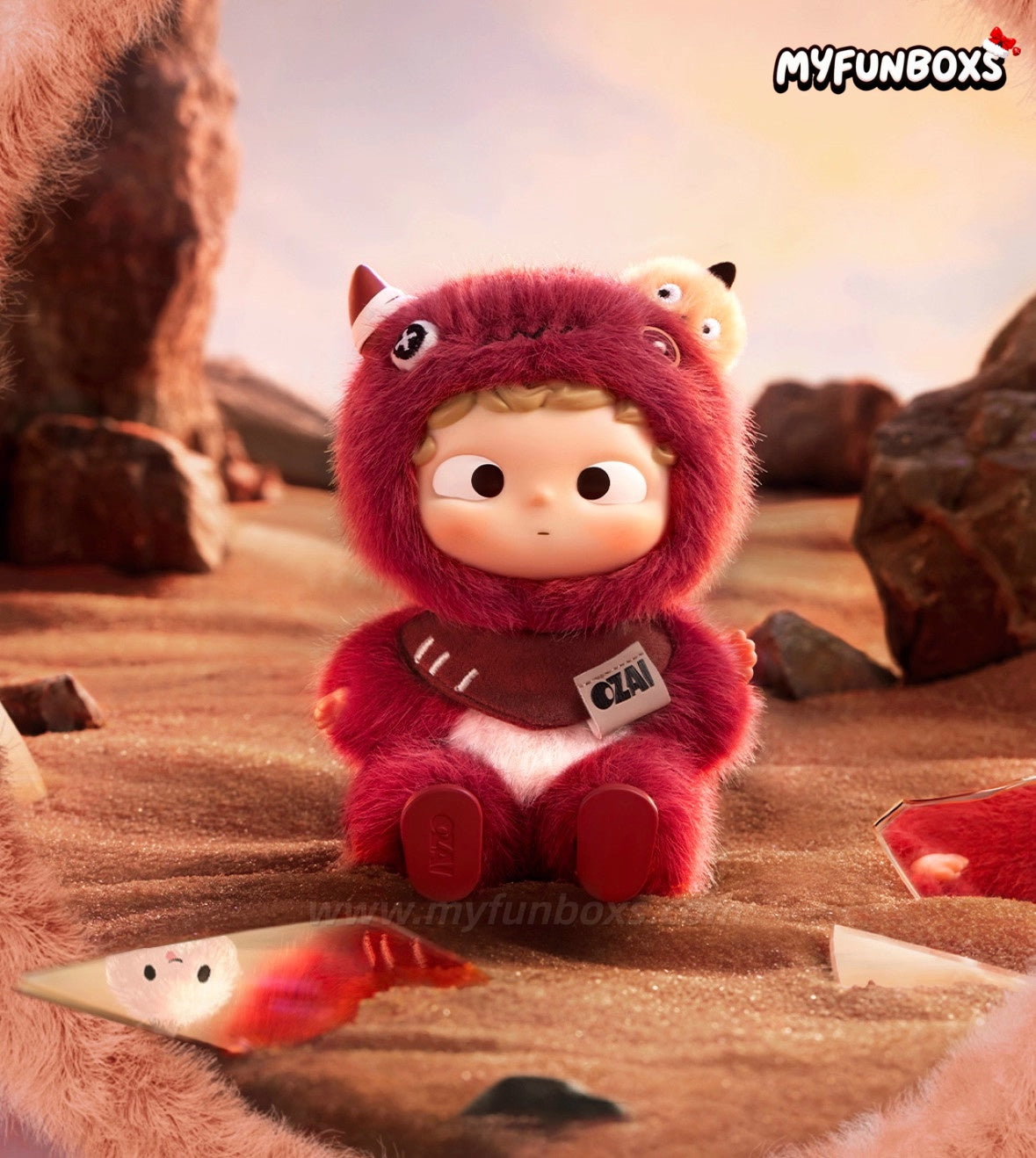 HEYONE Ozai Mood Prism Series Plush Keychain Blind Box