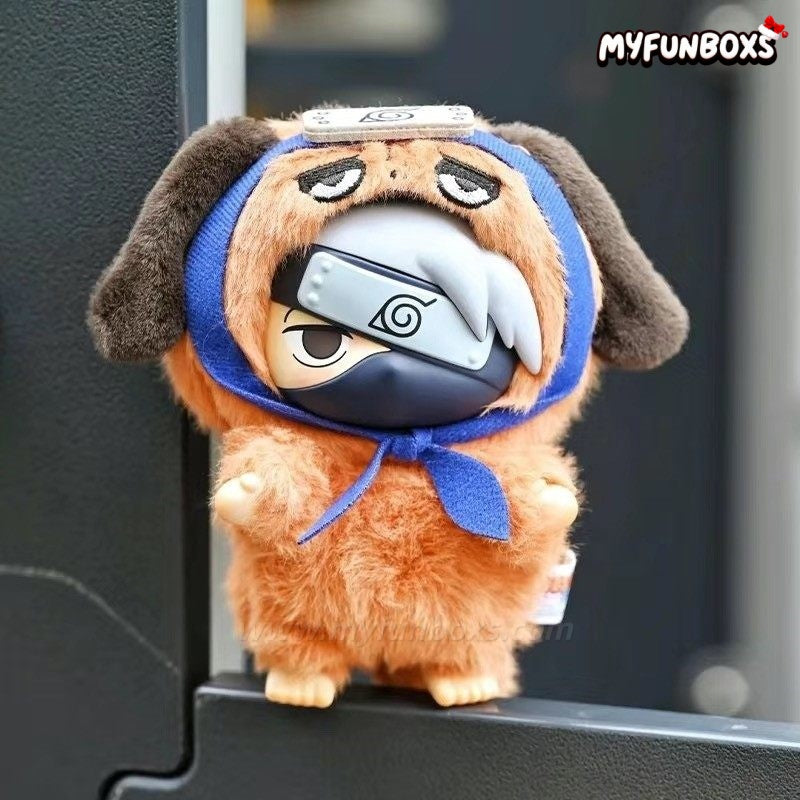 Naruto Beast Party Plush Keychains Blind Box