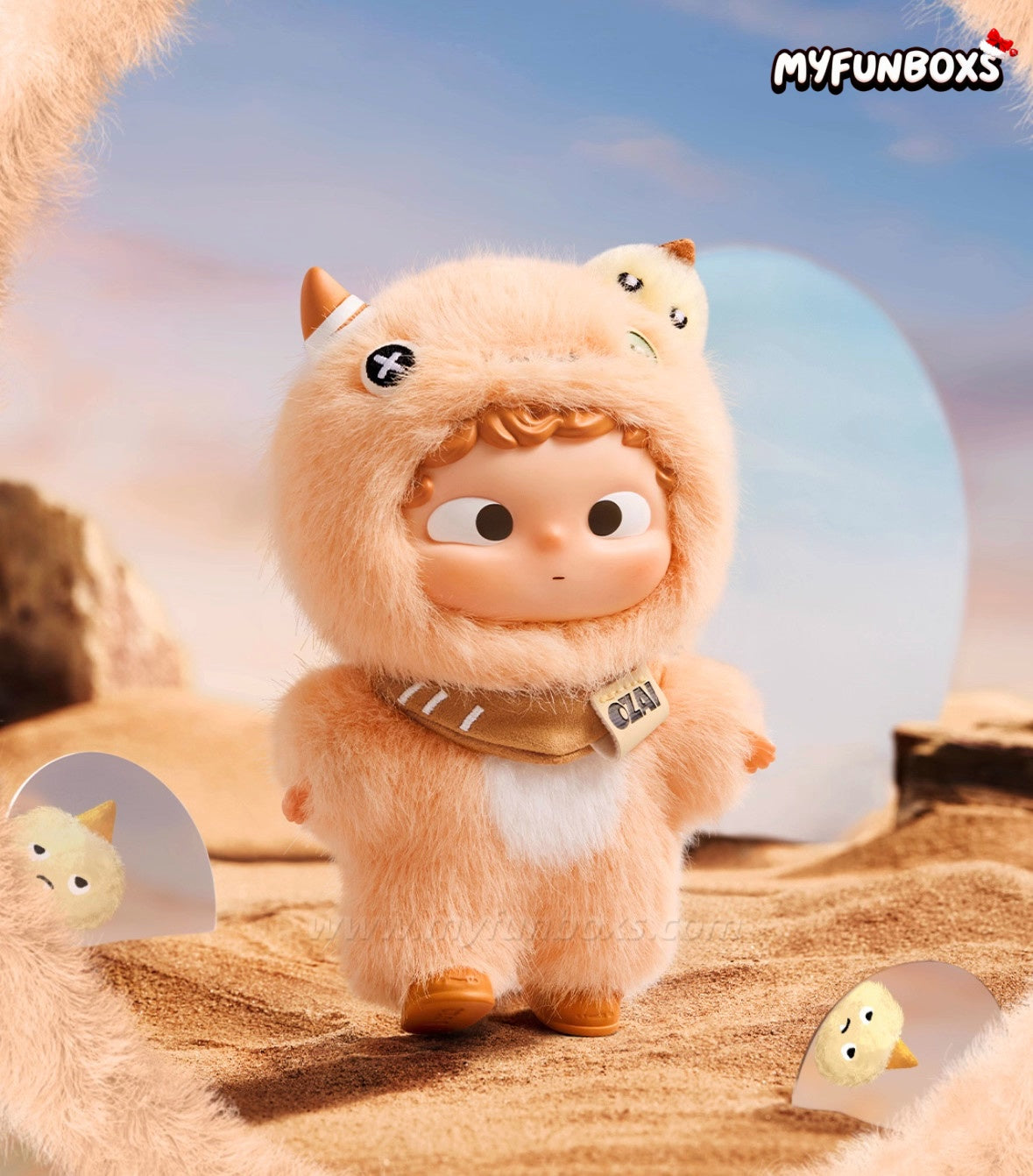 HEYONE Ozai Mood Prism Series Plush Keychain Blind Box