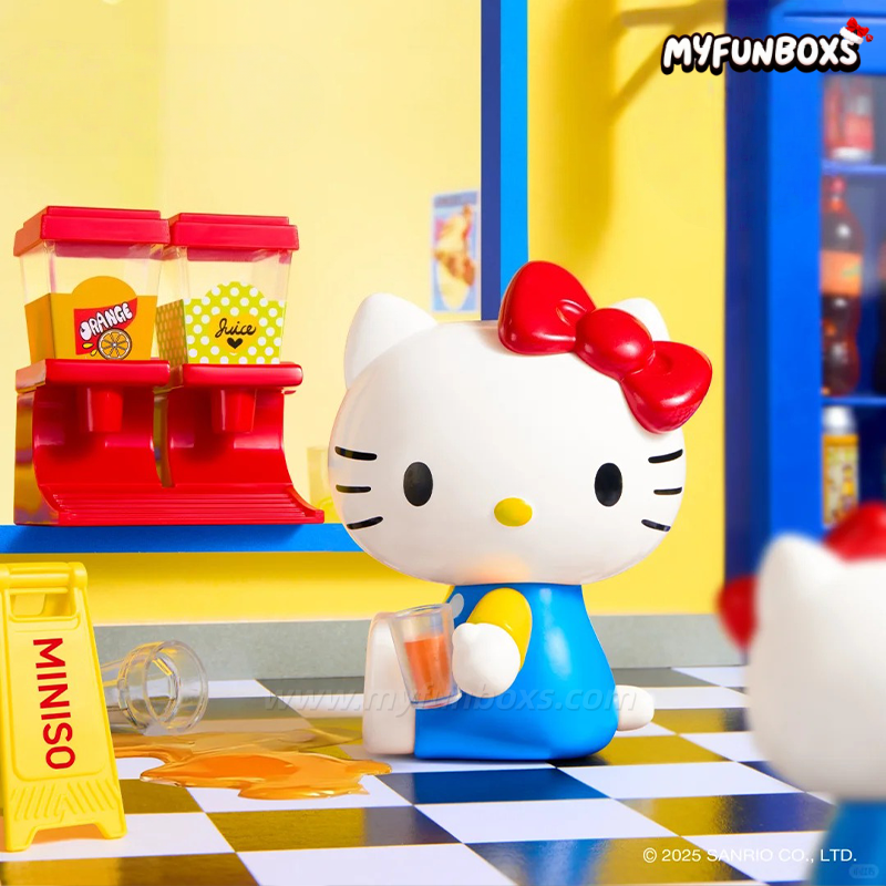 Hello Kitty Retro Diner Series Figure Blind Box