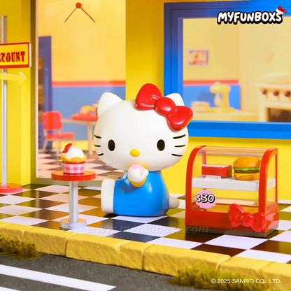 Hello Kitty Retro Diner Series Figure Blind Box