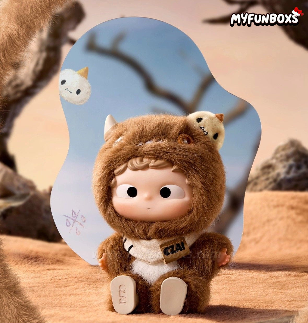 HEYONE Ozai Mood Prism Series Plush Keychain Blind Box