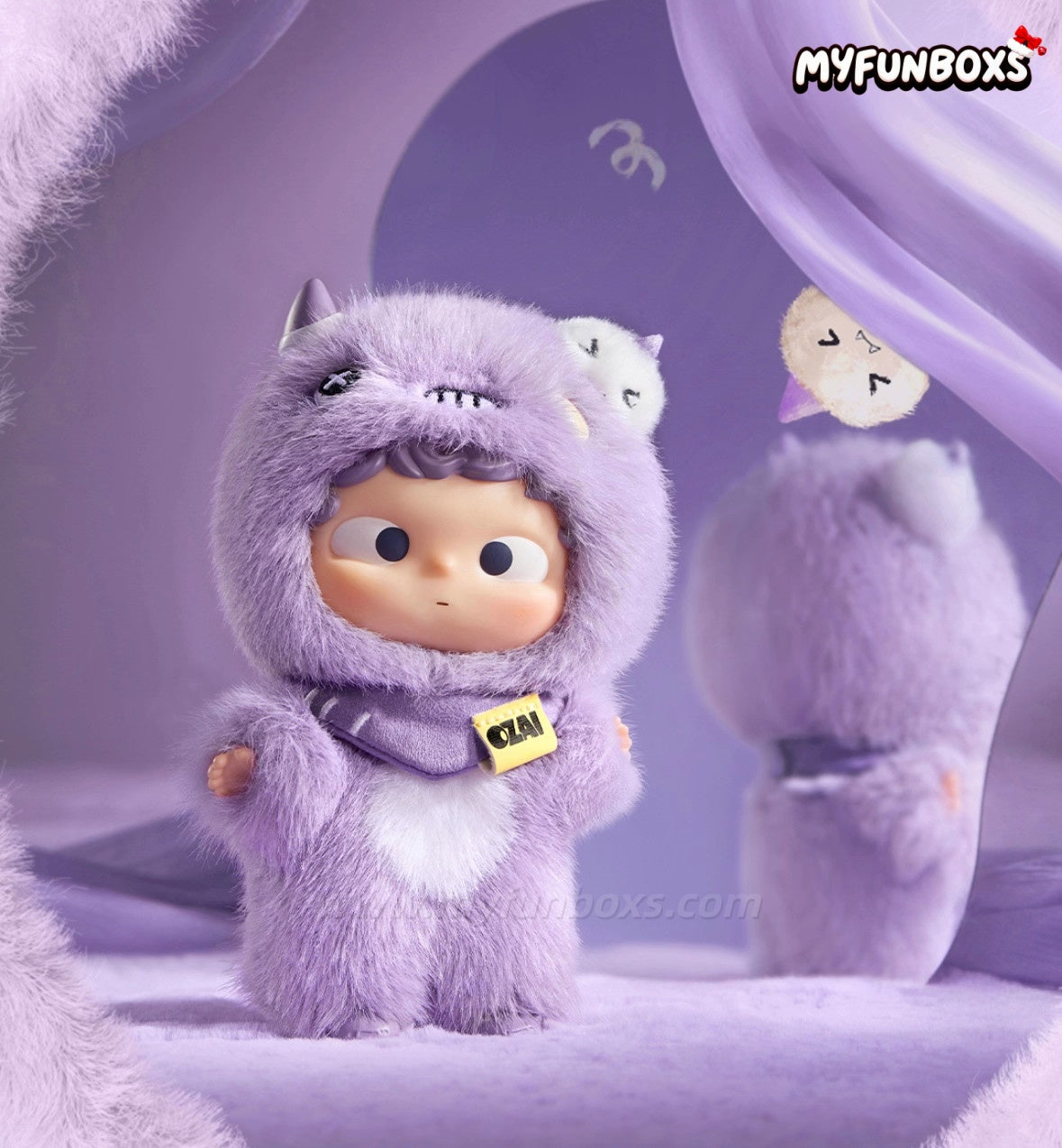 HEYONE Ozai Mood Prism Series Plush Keychain Blind Box