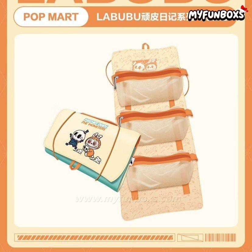 POPMART City Park Carnival Exclusive Collection LABUBU Toiletry Bag